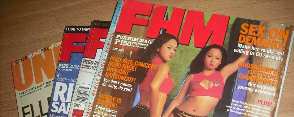 feat_Picture008_cr Isa sa mga pinagkukunan ng impormasyon tungkol sa sex ay mga men's magazines katulad ng FHM Philippines.